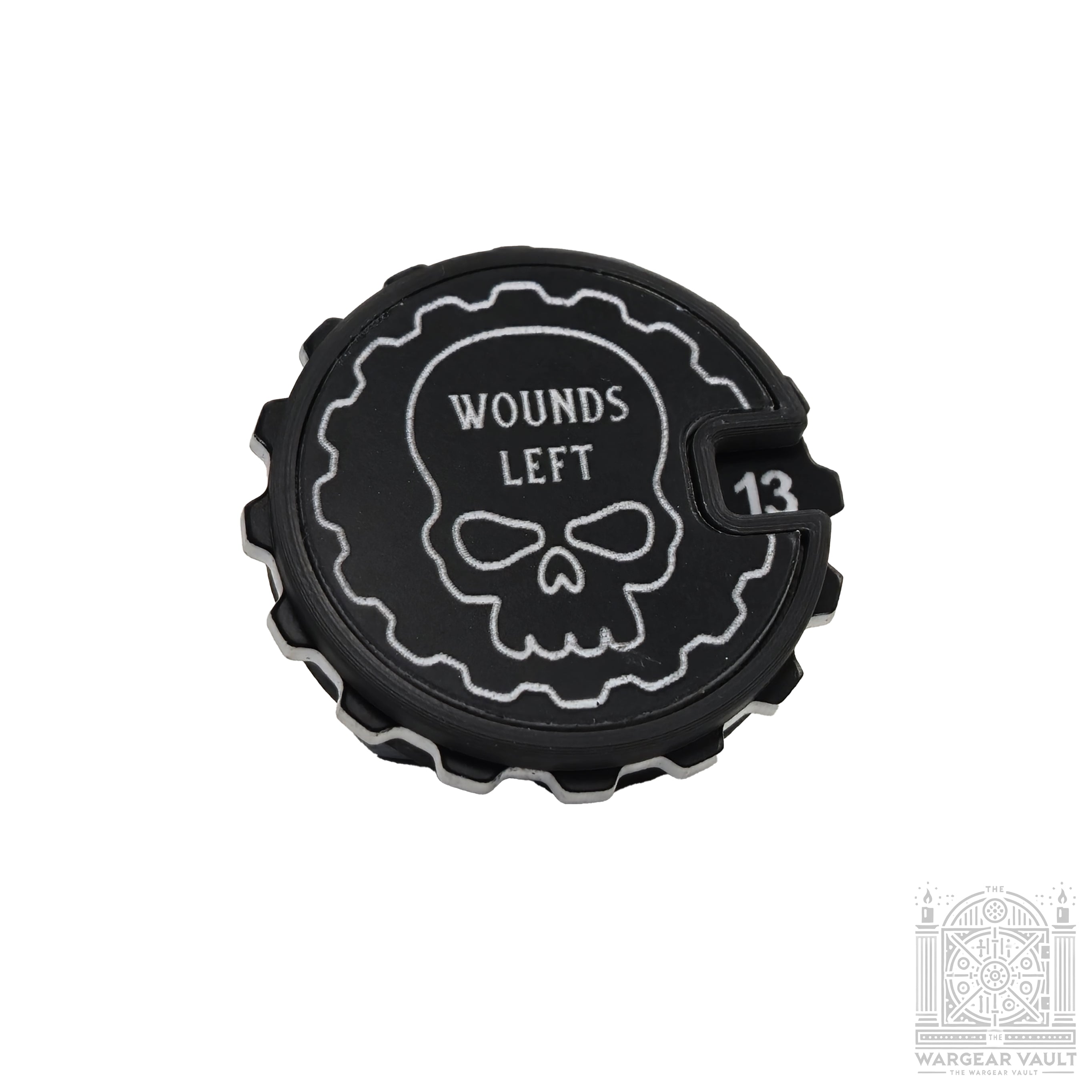 1 - 16 Table top Wound Tracker (Choose a Colour) - Fat Dwarf