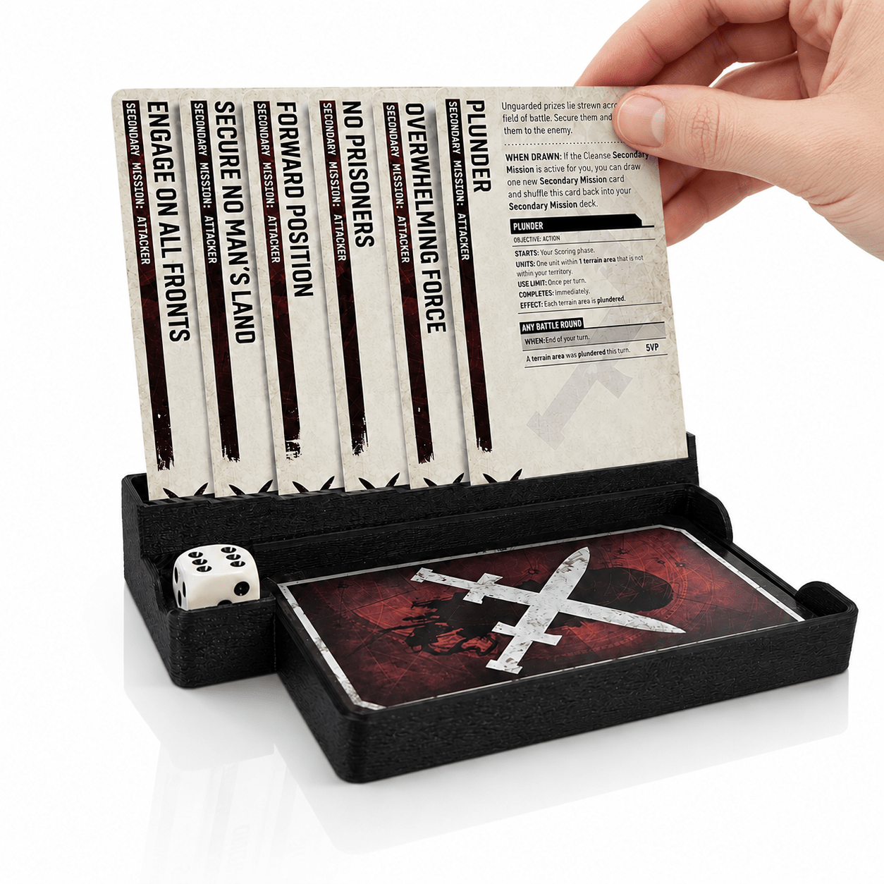 11th Edition Mission Deck Card Stand & Holder - Fat Dwarf