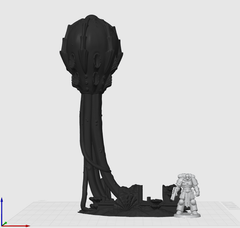 Alien Hive World Spore Terrain Set – 3 XL Spore Pods - Fat Dwarf