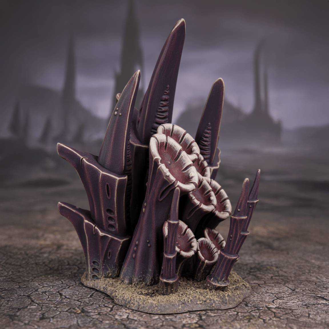 Alien Hive World Spore Vents & Tendrils - Fat Dwarf