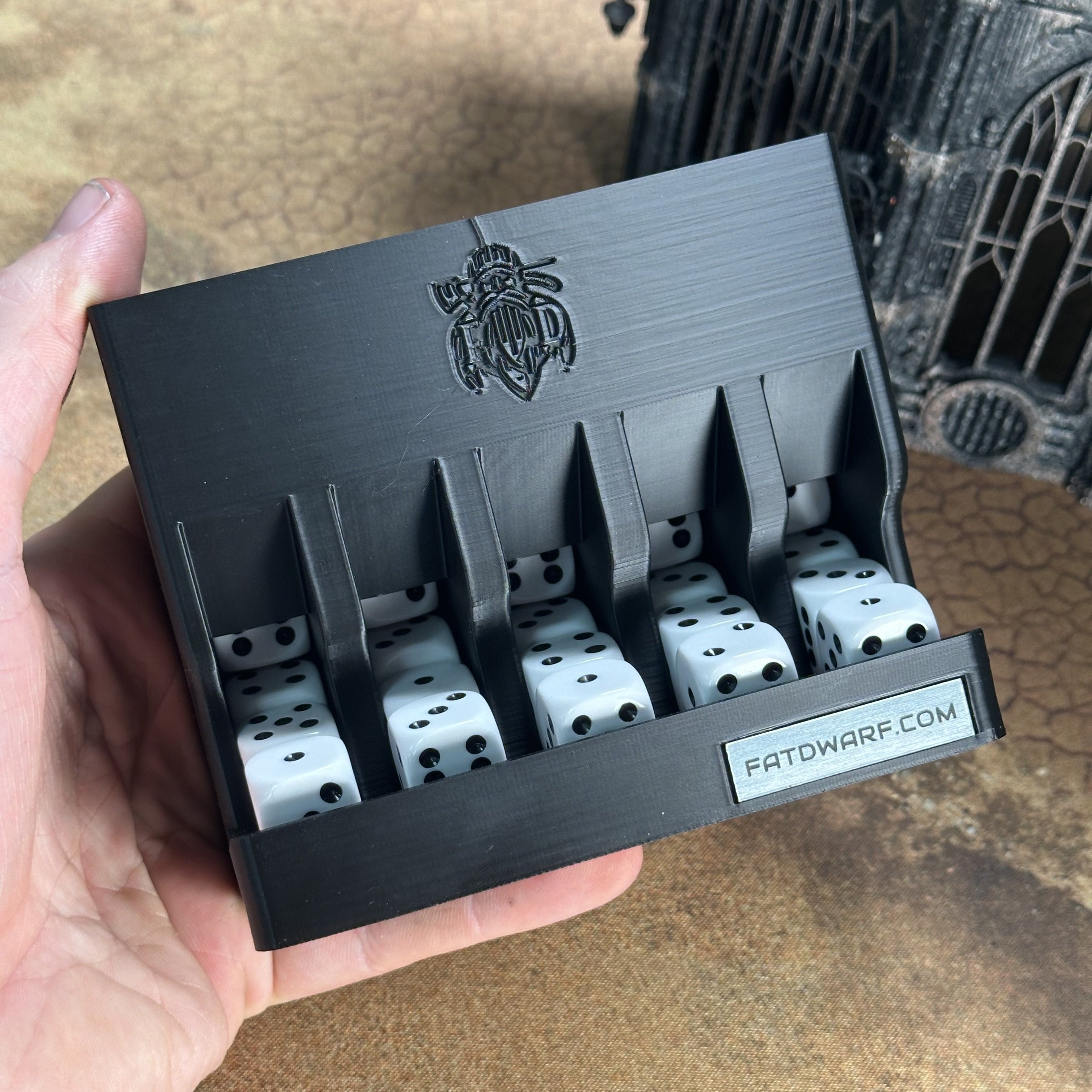 Dice dispenser - Fat Dwarf