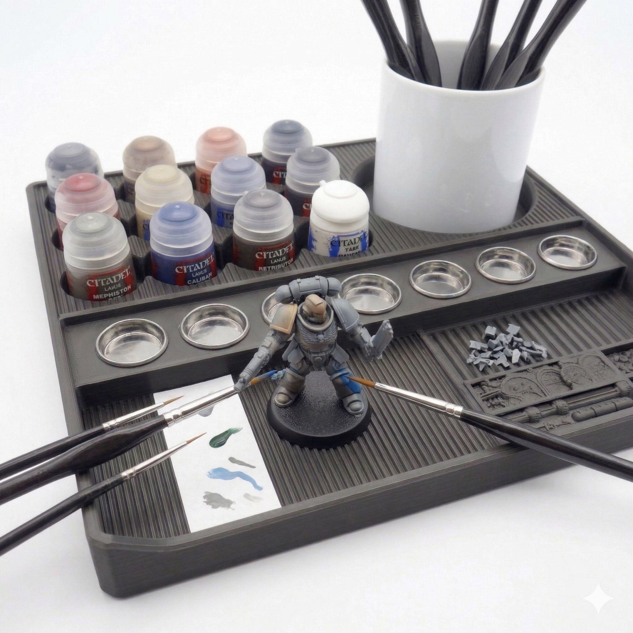 Hobby Forge: Modular Paint and Tool Station - Fat Dwarf