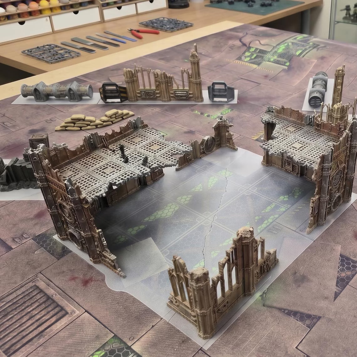 11th Edition Wargaming Terrain Footprints