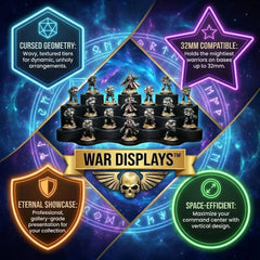 War Display Miniature Display Stand - Fat Dwarf