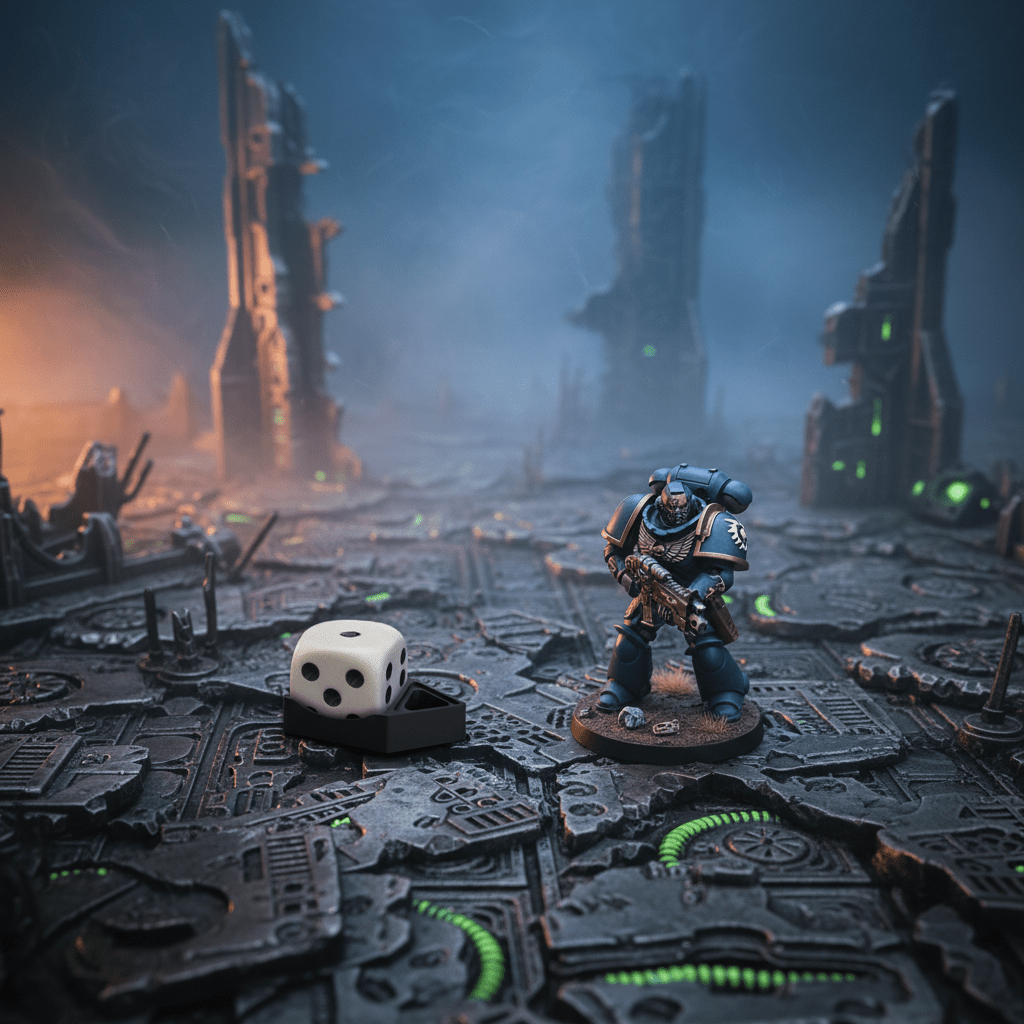 Wound Tracker Dice Holders (x5 Per Pack) - Fat Dwarf