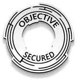 x6 Objective Secured Sci-Fi Tokens - Fat Dwarf