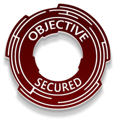 x6 Objective Secured Sci-Fi Tokens - Fat Dwarf