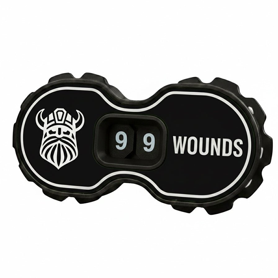 0 - 99 Table top Wound Tracker - Fat Dwarf