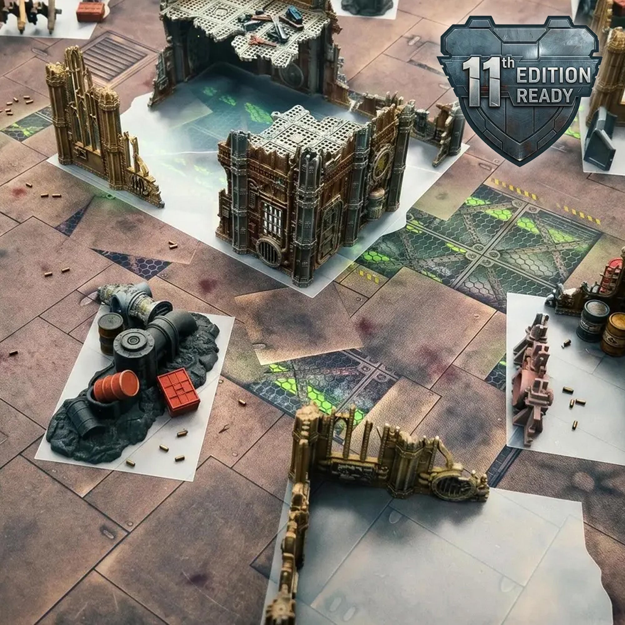 11th Edition Wargaming Terrain Footprints