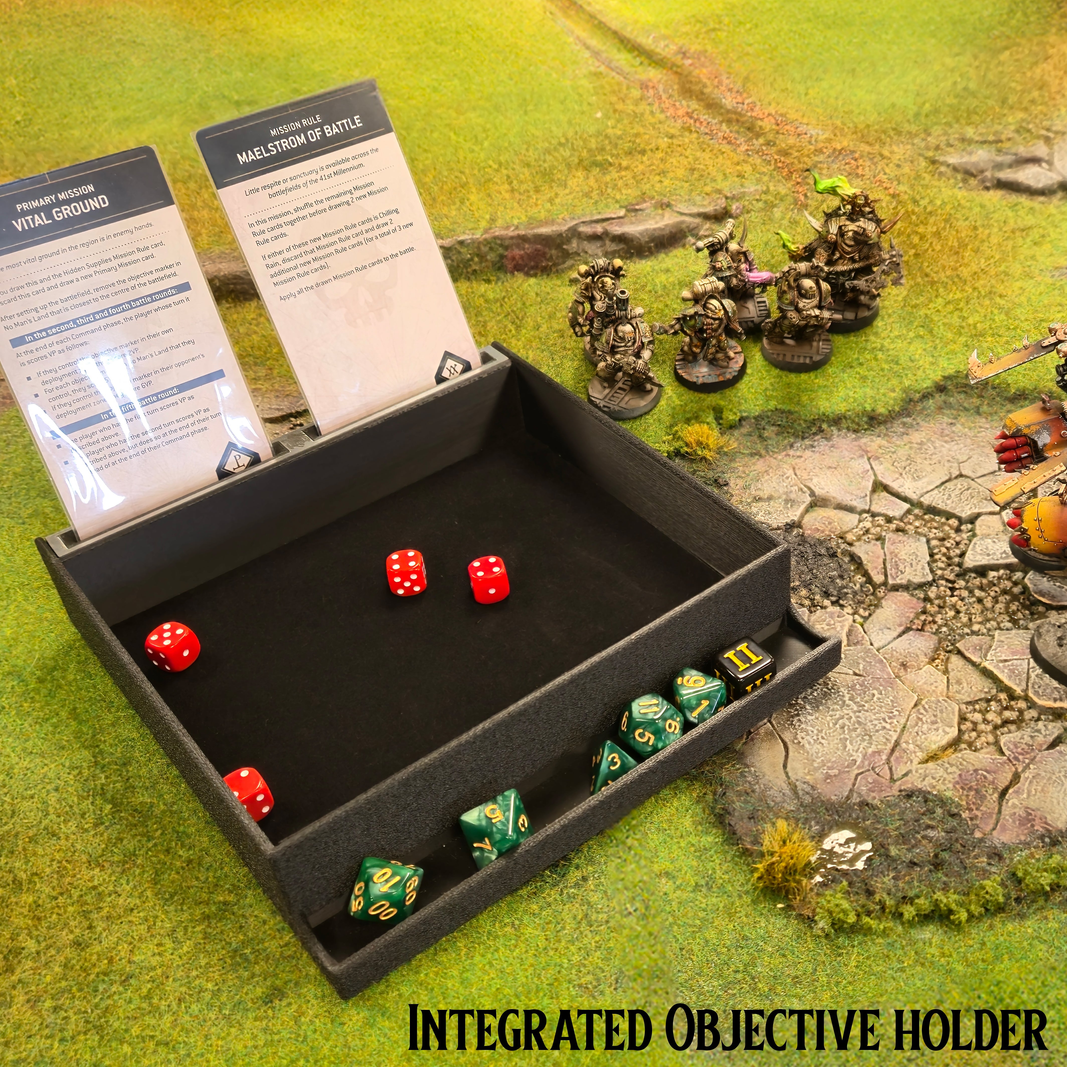 Command Dice Tray - Fat Dwarf