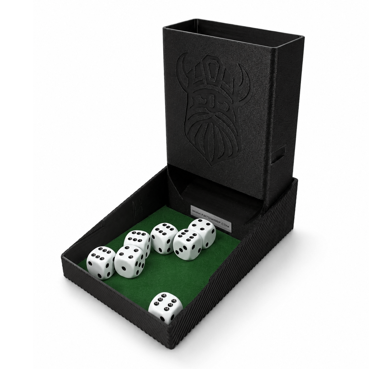 Portable Dice roller and carrier