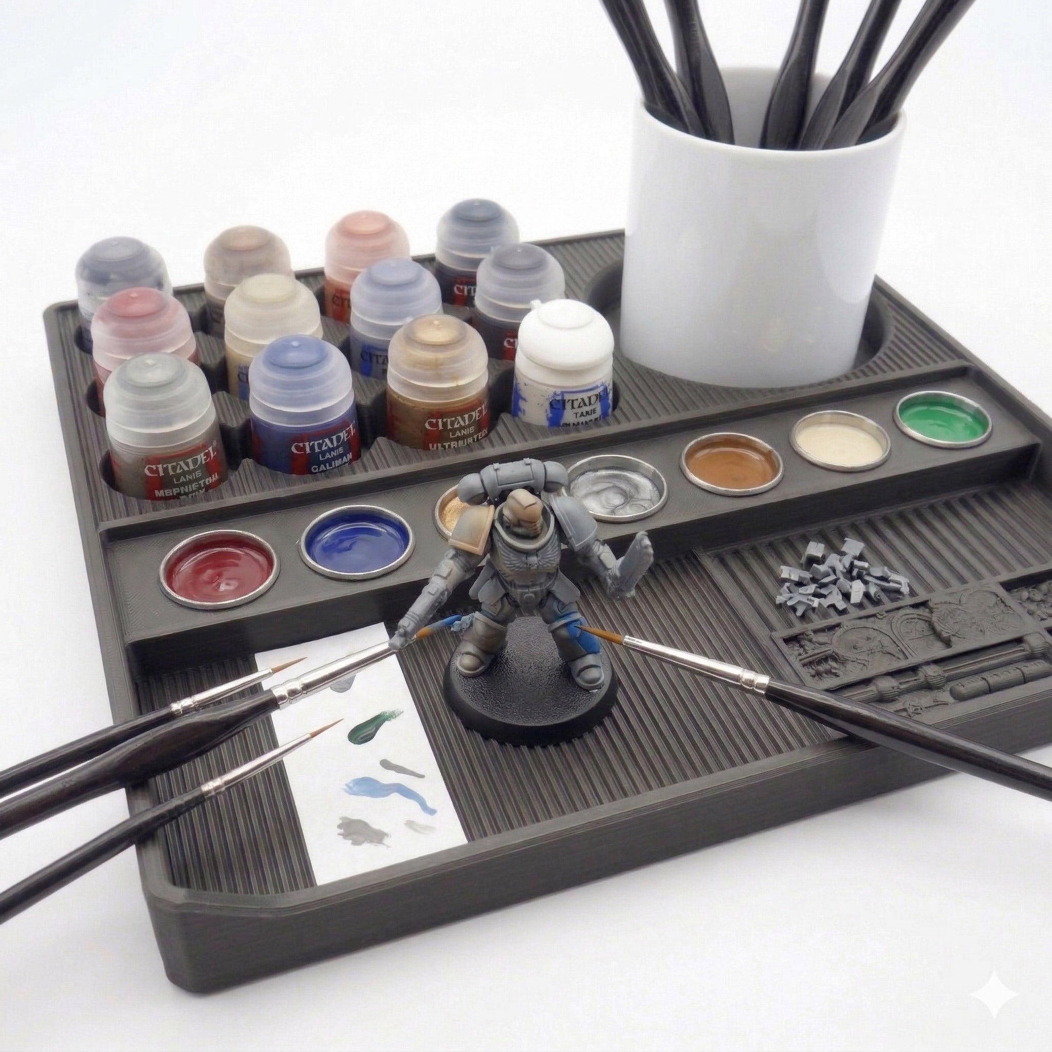 Hobby Forge: Modular Paint and Tool Station - Fat Dwarf