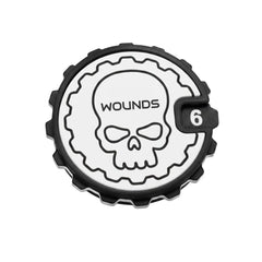 Winter's Breath 1 - 16 Tabletop Wound Tracker - Fat Dwarf