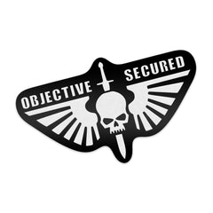 X6 Objective Secured Tabletop Tokens - Fat Dwarf